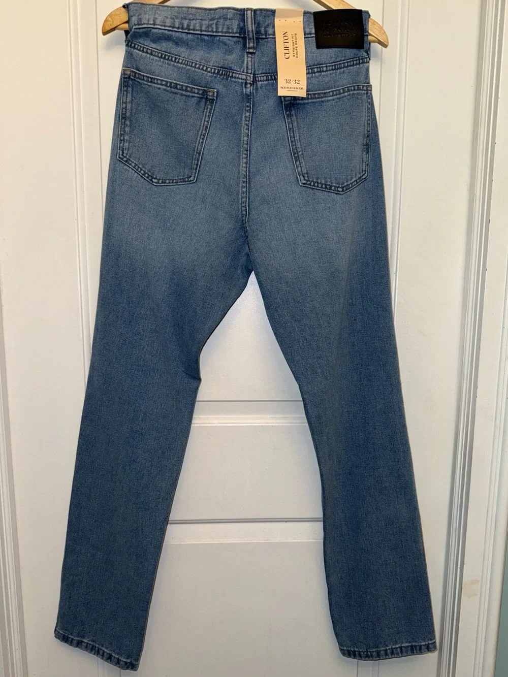 🥃 Scotch & Soda NWT Clifton Straight Fit Five-Pocket Jeans - Size 32X32